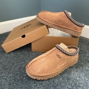 UGG Women's Tasman Suede upper Slipper Chestnut